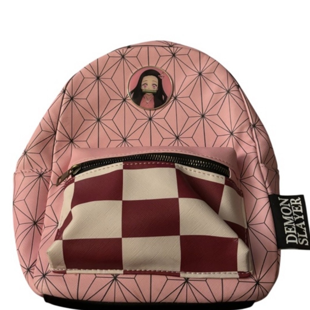 Pink Demon Slayer Backpack